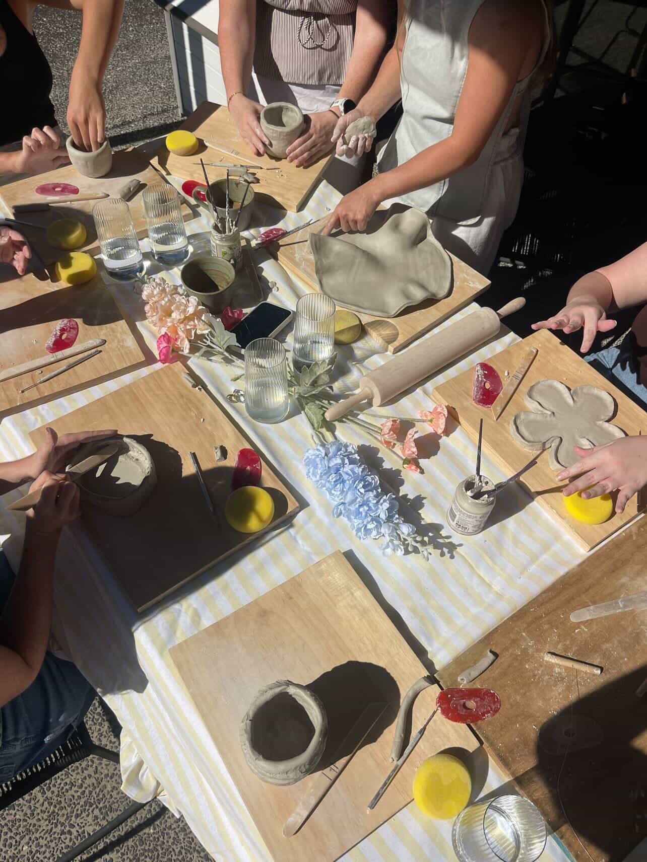 Clay & Sip at Ours